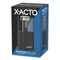 X-ACTO 3 in. x 3 in. x 7 in. AC-Powered Powerhouse Office Electric Pencil Sharpener - Black/Silver/Smoke